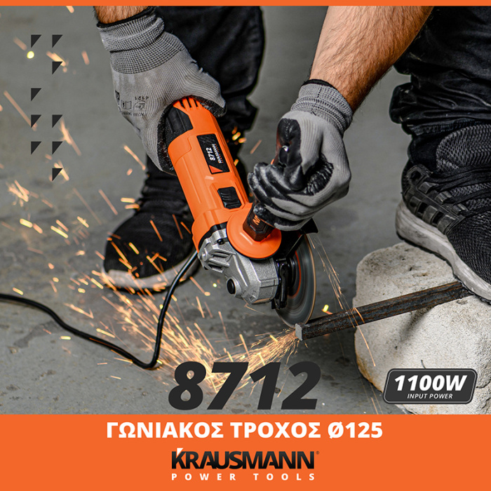 Γωνιακός Τροχός 8712 Krausmann - Image 2