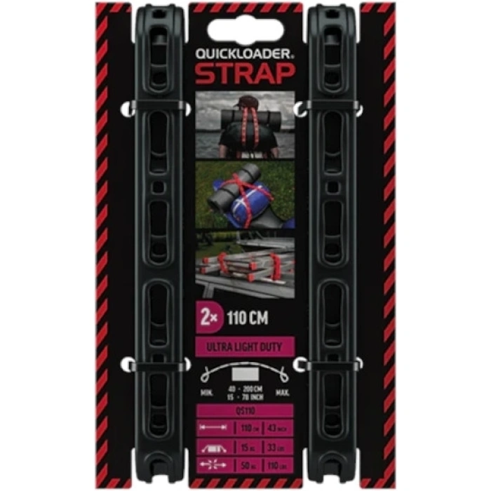Λάστιχα Πρόσδεσης 110cm 50kg QS110-2PK Quickloader